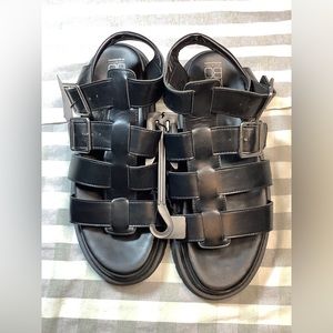 No Boundaries Women's Fisherman Lug Bottom Sandals